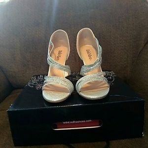 Semi-New Silver Heels